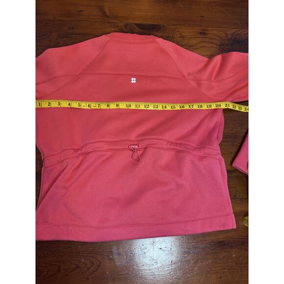 Sweaty Betty London pullover coral active sweater Sweatshirt women's Small - Picture 6 of 16